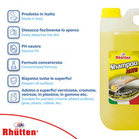 Shampoo auto concentrato PH Neutro - 5 lt
