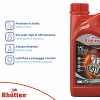 Olio motore base minerale 15W-40 - 1 litro - API SJ/CF/CG-4 CAT TO-2