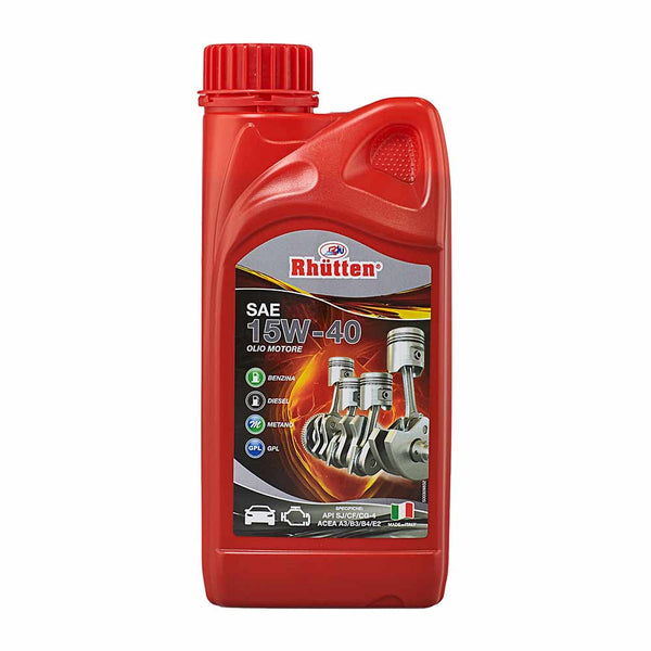 Olio motore base minerale 15W-40 - 1 litro - API SJ/CF/CG-4 CAT TO-2