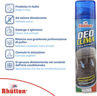 Spray detergente climatizzatori auto - disodorante igienizzante, 400ml