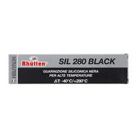 Guarnizione sigillante per motori - SIL 280 BLACK - 80 gr