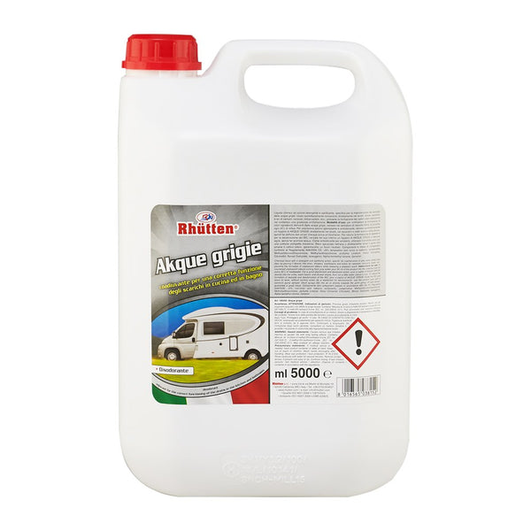 Liquido chimico disodorante scarichi Camper, Roulotte, Nautica - 5lt