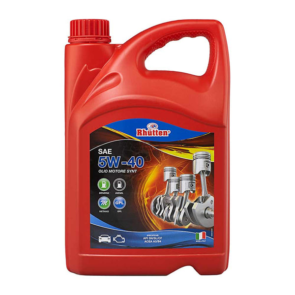 Olio motore base sintetica 5W-40 - 4 litri -  ACEA A3/B4