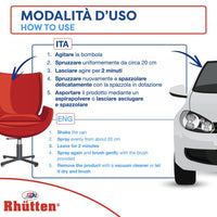 Kit pulizia auto per interni + 2 Panni in microfibra