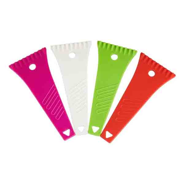 Raschiaghiaccio in plastica - vari colori