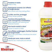 Shampoo cera autolucidante concentrato per auto - 1 lt