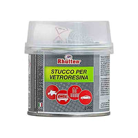 Stucco bi-componente metallico per vetroresina - 200gr